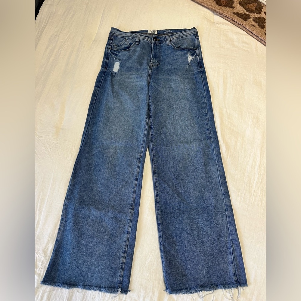 Kensie Dark Blue Flare Jeans